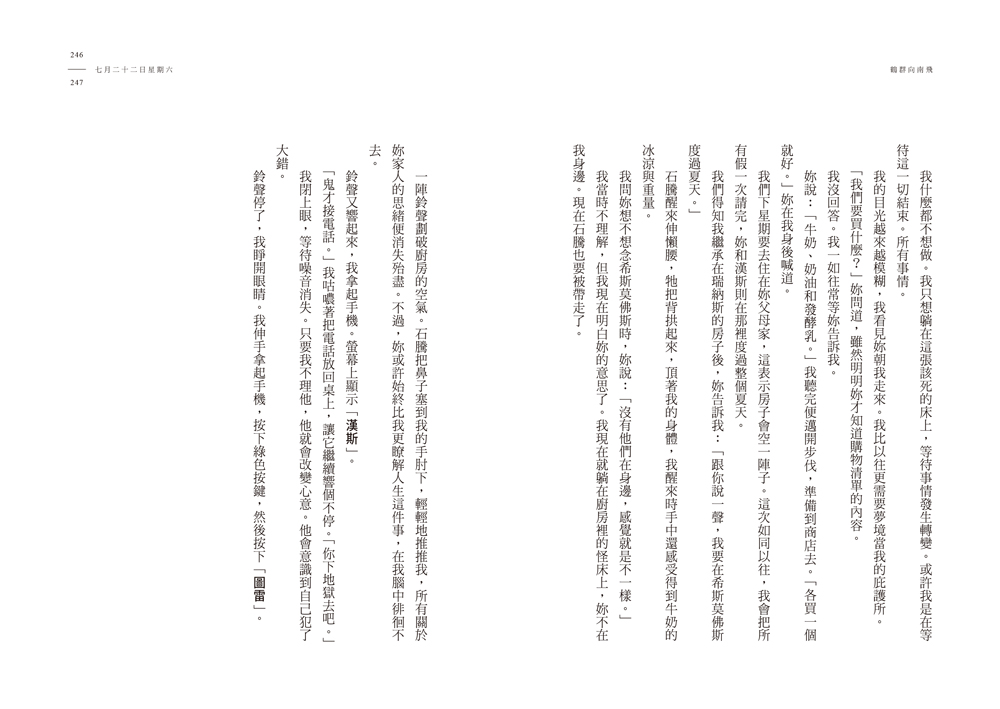 鶴群向南飛【瑞典年度之書大獎】