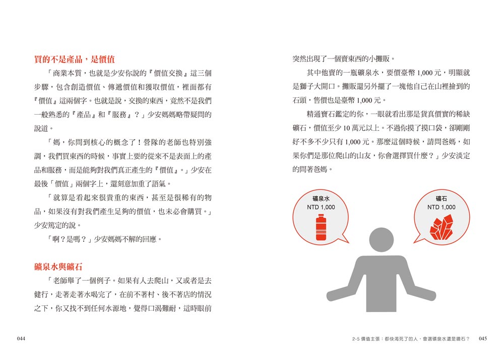 富小孩的商業課1：沙漠的水一瓶一千元？看懂商業經營的16個模式