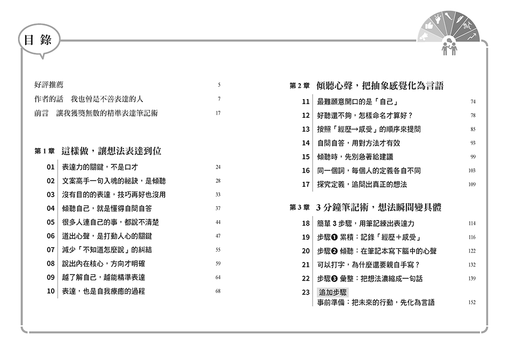 有想法，卻說不到位？5天學會精準表達：日本電通頂尖文案高手的3步驟筆記術，讓你不糾結、不詞窮，臨場開口也能說出獨特觀點【獲世界三大廣告獎雙料殊榮】