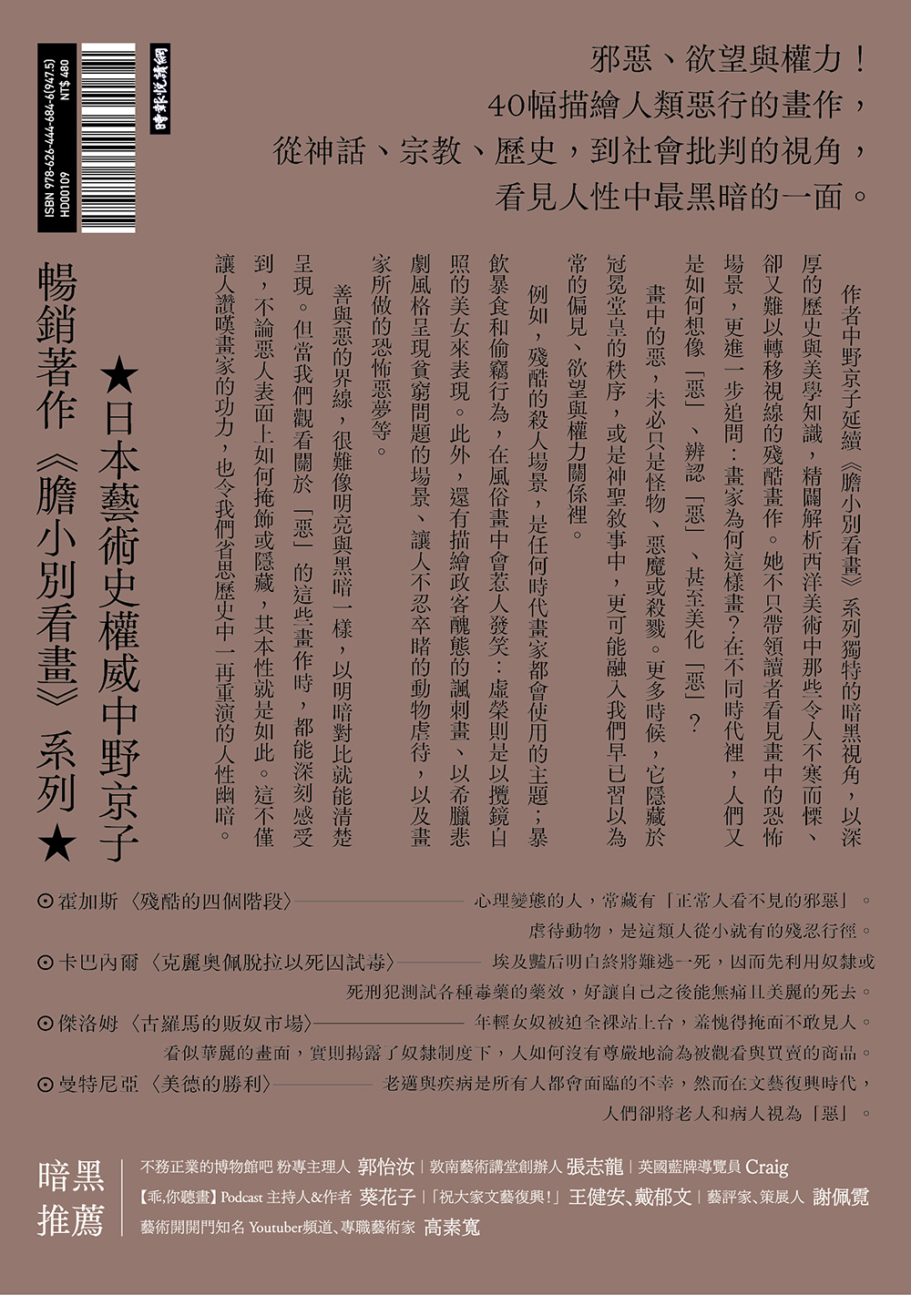 膽小別看畫Ⅵ：背叛、殺人、虛榮、貪污、虐待動物……名畫中不能承受之「惡」