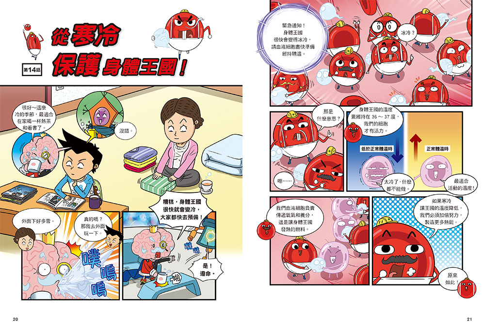 NEVER STOP! 身體王國守護者：內分泌的魔法